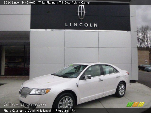 2010 Lincoln MKZ AWD in White Platinum Tri-Coat