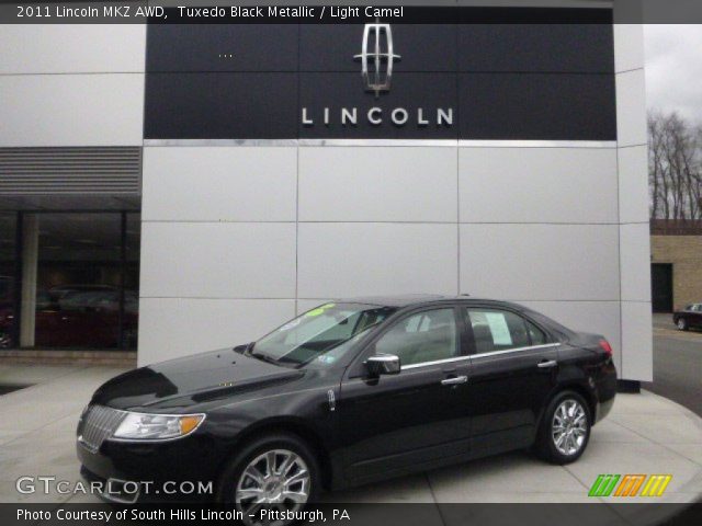 2011 Lincoln MKZ AWD in Tuxedo Black Metallic