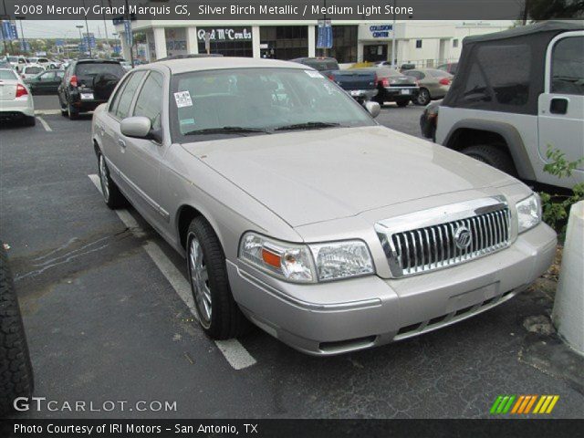 2008 Mercury Grand Marquis GS in Silver Birch Metallic