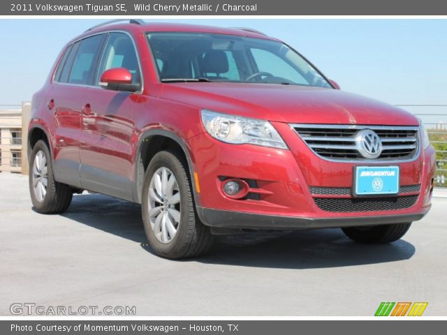 2011 Volkswagen Tiguan SE in Wild Cherry Metallic