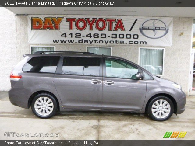 2011 Toyota Sienna Limited in Predawn Gray Mica