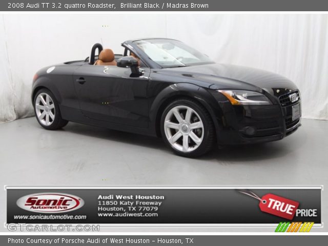 2008 Audi TT 3.2 quattro Roadster in Brilliant Black