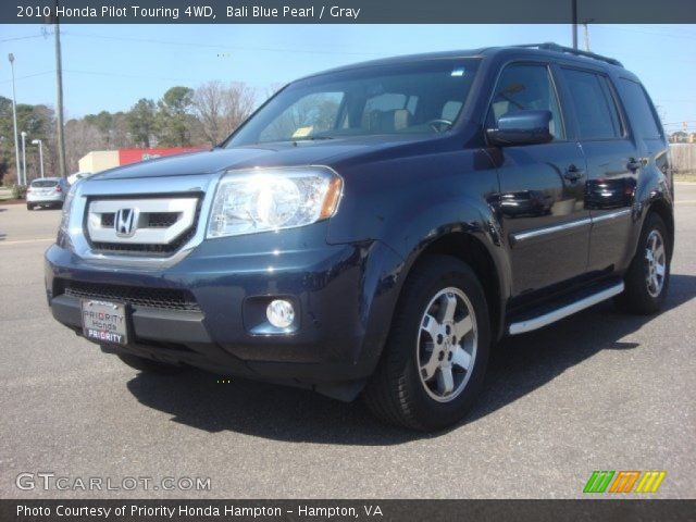 2010 Honda Pilot Touring 4WD in Bali Blue Pearl