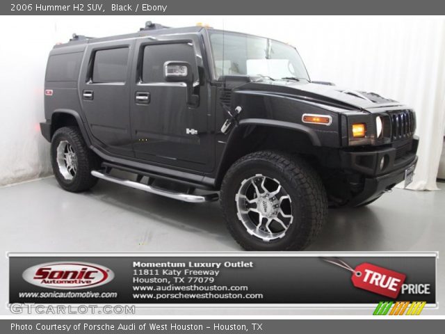 2006 Hummer H2 SUV in Black