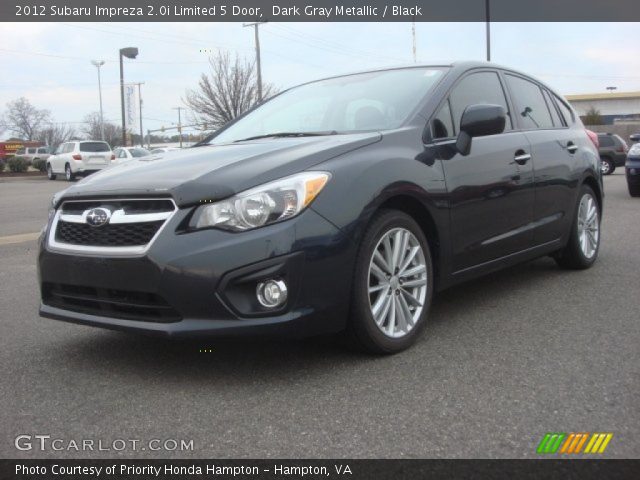 2012 Subaru Impreza 2.0i Limited 5 Door in Dark Gray Metallic