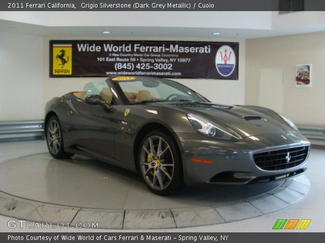 2011 Ferrari California  in Grigio Silverstone (Dark Grey Metallic)