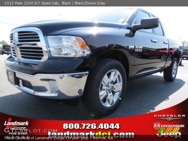 2013 Ram 1500 SLT Quad Cab in Black