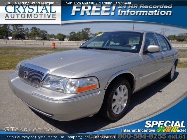 2005 Mercury Grand Marquis LS in Silver Birch Metallic
