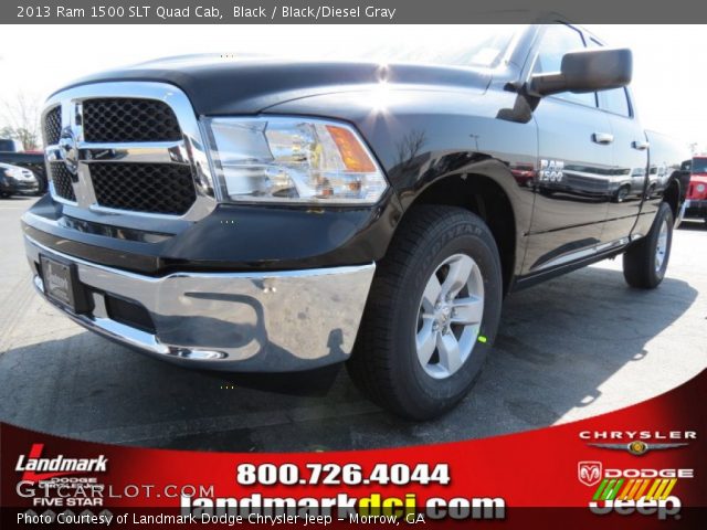 2013 Ram 1500 SLT Quad Cab in Black