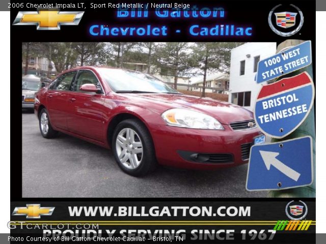 2006 Chevrolet Impala LT in Sport Red Metallic