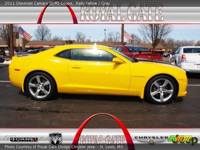 2011 Chevrolet Camaro SS/RS Coupe in Rally Yellow