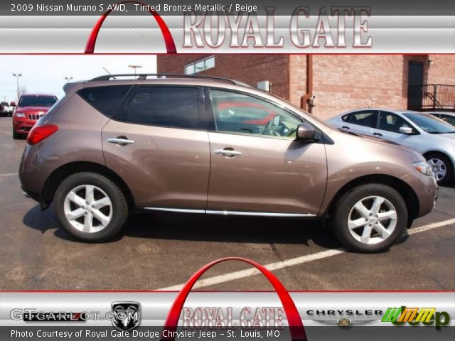 2009 Nissan Murano S AWD in Tinted Bronze Metallic