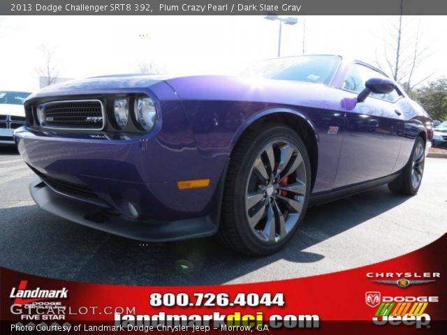 2013 Dodge Challenger SRT8 392 in Plum Crazy Pearl