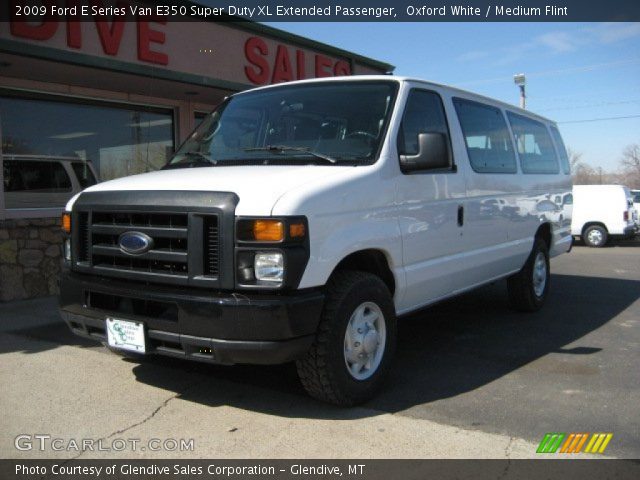 2009 Ford E Series Van E350 Super Duty XL Extended Passenger in Oxford White