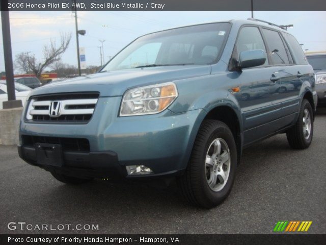 2006 Honda Pilot EX 4WD in Steel Blue Metallic