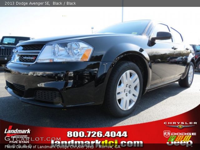 2013 Dodge Avenger SE in Black