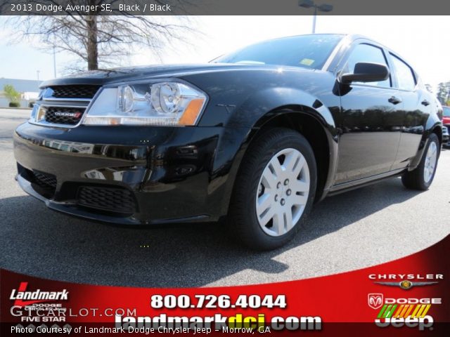 2013 Dodge Avenger SE in Black