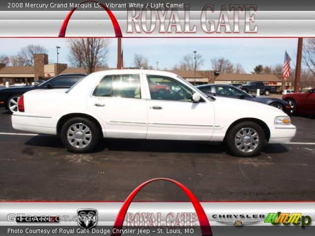 2008 Mercury Grand Marquis LS in Vibrant White