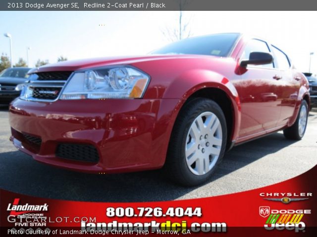 2013 Dodge Avenger SE in Redline 2-Coat Pearl
