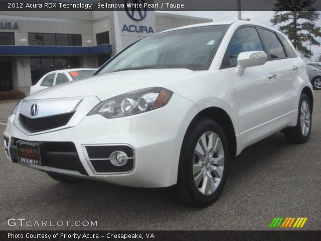2012 Acura RDX Technology in Bellanova White Pearl