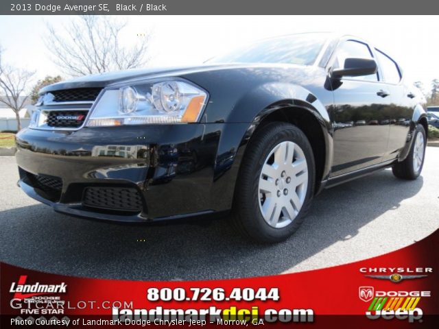 2013 Dodge Avenger SE in Black