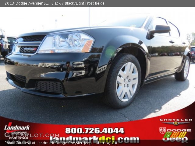 2013 Dodge Avenger SE in Black