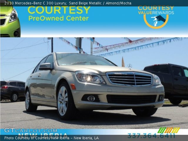 2010 Mercedes-Benz C 300 Luxury in Sand Beige Metallic