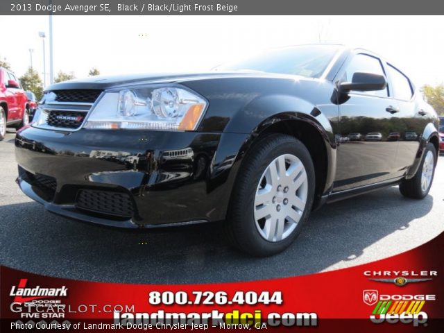 2013 Dodge Avenger SE in Black