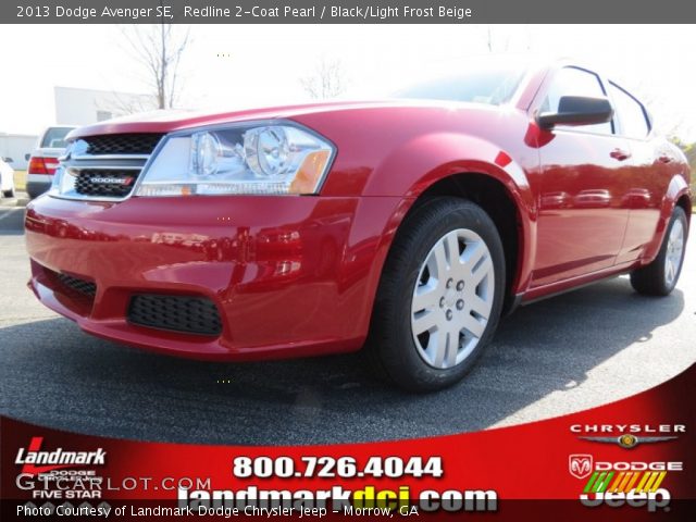 2013 Dodge Avenger SE in Redline 2-Coat Pearl