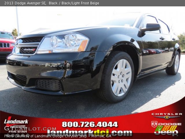 2013 Dodge Avenger SE in Black