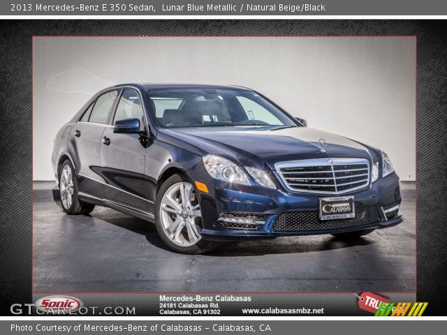 2013 Mercedes-Benz E 350 Sedan in Lunar Blue Metallic