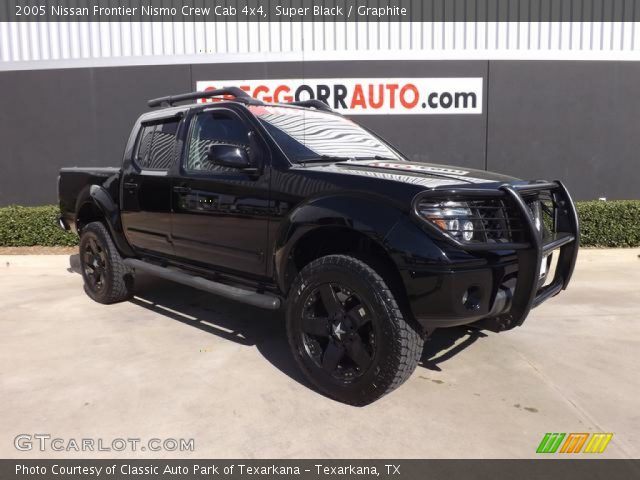 2005 Nissan Frontier Nismo Crew Cab 4x4 in Super Black