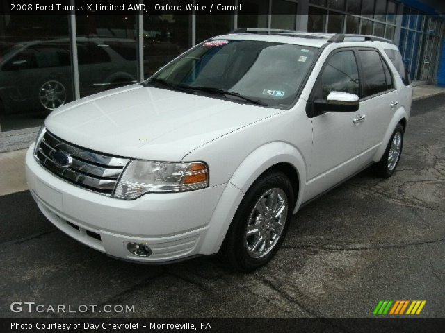 2008 Ford Taurus X Limited AWD in Oxford White