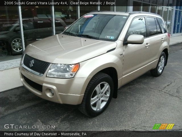 2006 Suzuki Grand Vitara Luxury 4x4 in Clear Beige Metallic