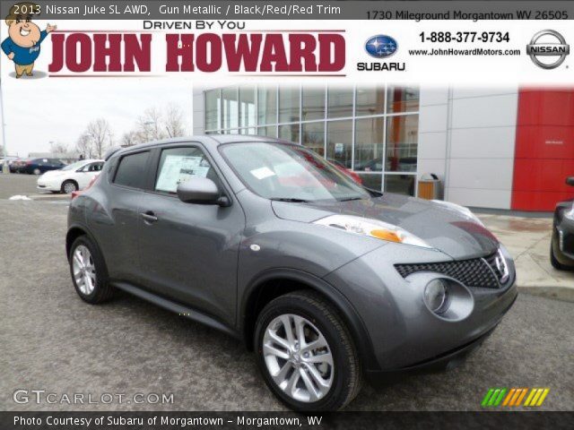 2013 Nissan Juke SL AWD in Gun Metallic