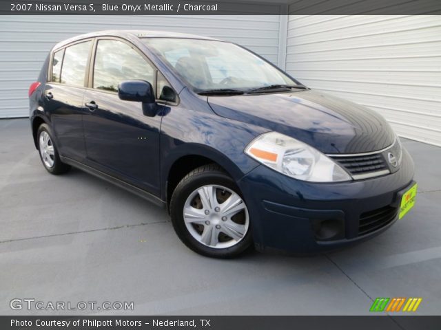 2007 Nissan Versa S in Blue Onyx Metallic