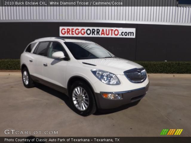 2010 Buick Enclave CXL in White Diamond Tricoat