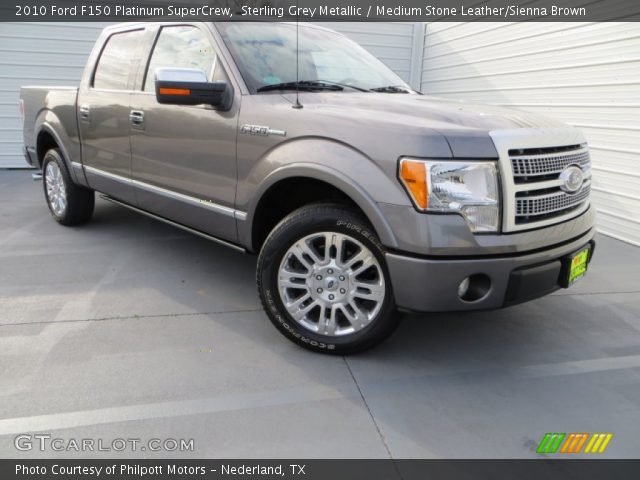 2010 Ford F150 Platinum SuperCrew in Sterling Grey Metallic