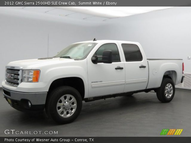 2012 GMC Sierra 2500HD SLE Crew Cab in Summit White