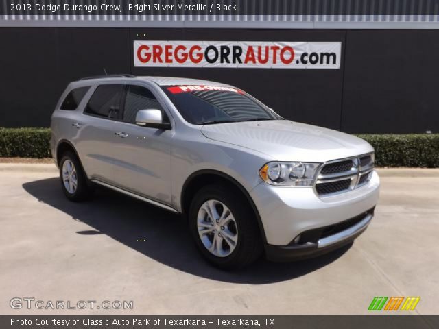 2013 Dodge Durango Crew in Bright Silver Metallic