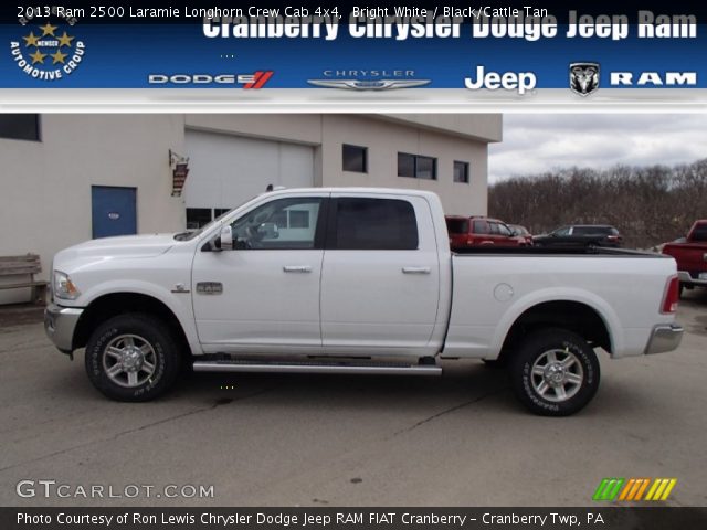 2013 Ram 2500 Laramie Longhorn Crew Cab 4x4 in Bright White