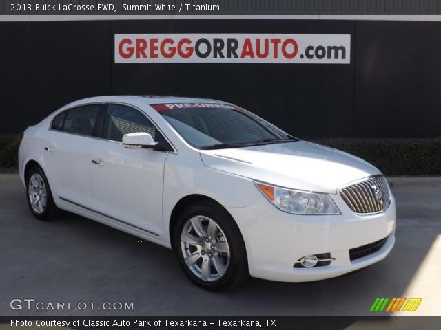 2013 Buick LaCrosse FWD in Summit White
