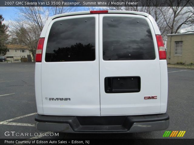 2007 GMC Savana Van LS 3500 Passenger in Summit White