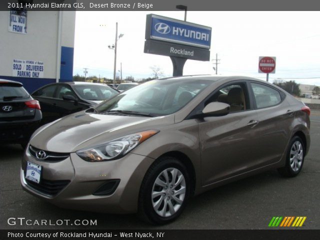 2011 Hyundai Elantra GLS in Desert Bronze