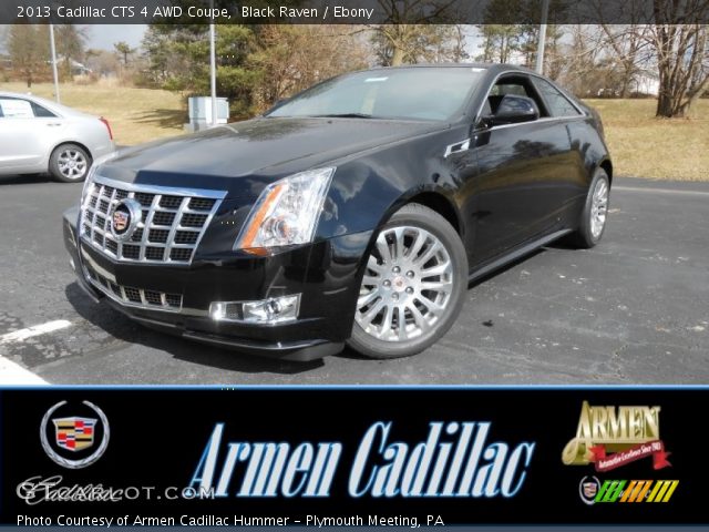 2013 Cadillac CTS 4 AWD Coupe in Black Raven