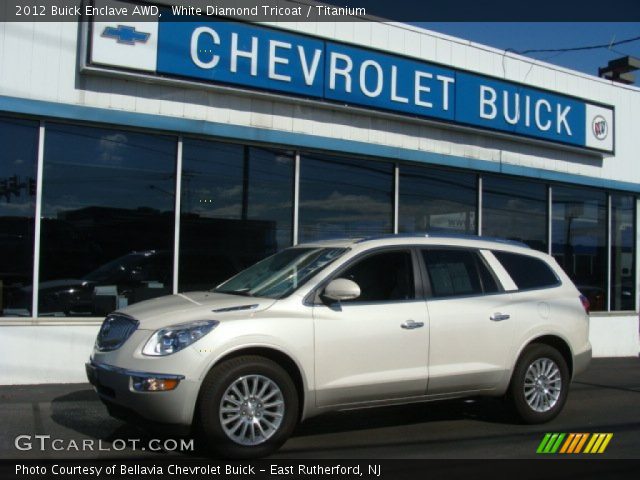 2012 Buick Enclave AWD in White Diamond Tricoat