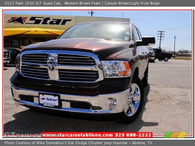 2013 Ram 1500 SLT Quad Cab in Western Brown Pearl