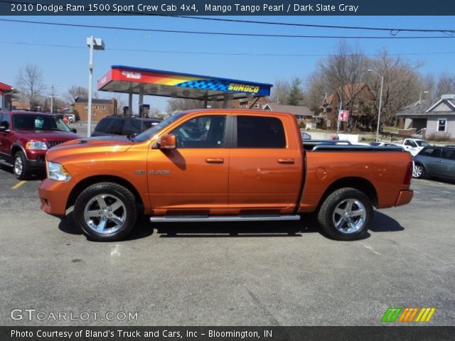 2010 Dodge Ram 1500 Sport Crew Cab 4x4 in Mango Tango Pearl