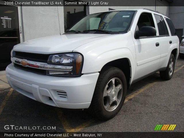 2008 Chevrolet TrailBlazer LS 4x4 in Summit White