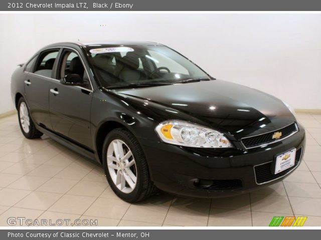 2012 Chevrolet Impala LTZ in Black